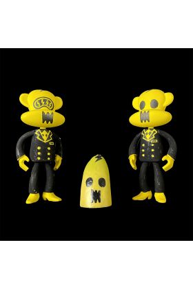 Banana Punk Julius Custom Set Designer Vinyl by Mad Barbarians