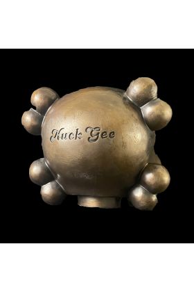 Huck Gee - Large Skull Head Copper