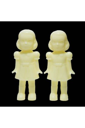 Twins GID Sofubi Set Mini Size by Awesome Toy