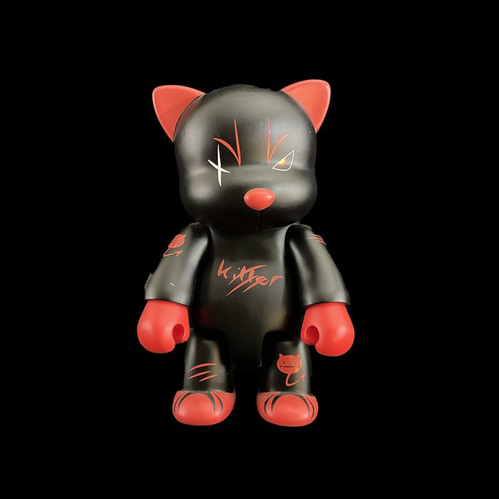 Killer Cat QEE Designer Toy by Danny Chan Designer Vinyl Art Toy Toy2R