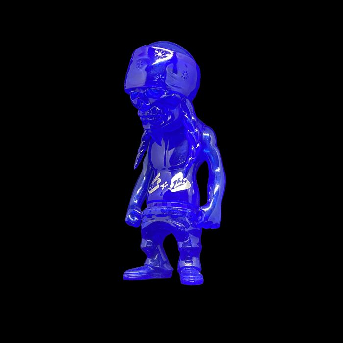 Rebel Ink SC Clear Blue Sofubi by Secret Base x Usugrow