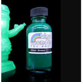 Vinyl Wonder Sofubi Paint - Clear Green