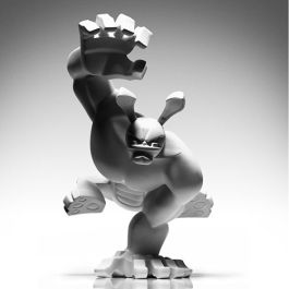 Paw! Raw Edition Designer Vinyl Toy by Coarse