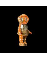 Cosmonaut Red Black Marble Designer Vinyl Toy by Kiyokawa